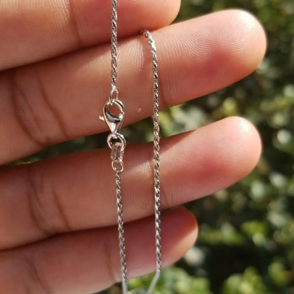 Men's or women's 925 sterling silver rope chain Ch302 16